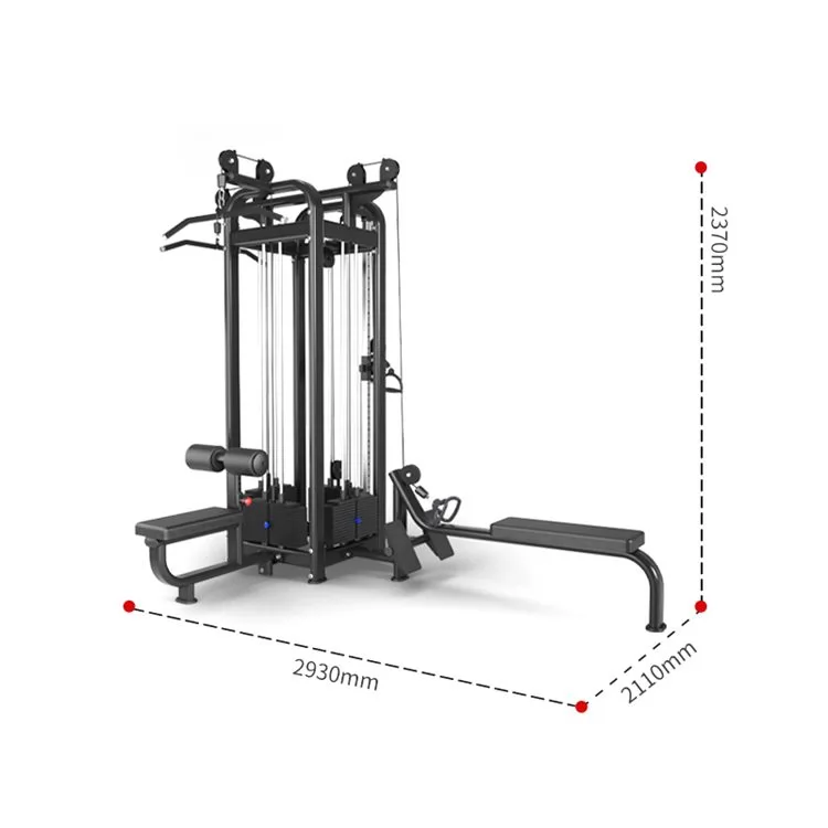 Multi Jungle 8 Stations Machine Gym Equipment