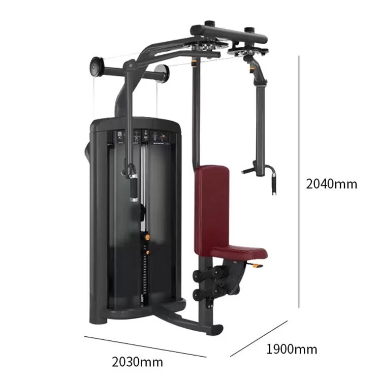 Seated Chest Press Training Fitness Machine