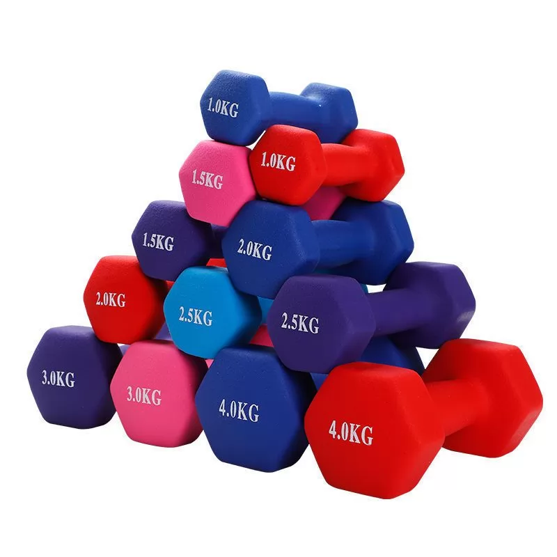 Colorful Neoprene Dumbbell Sets