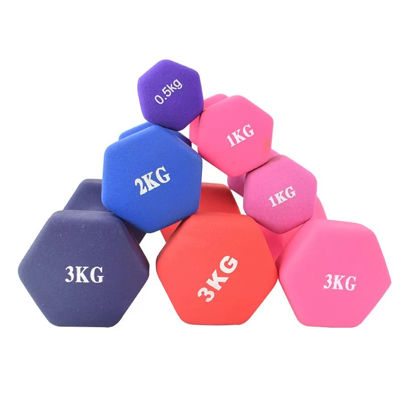 Colorful Neoprene Dumbbell Sets