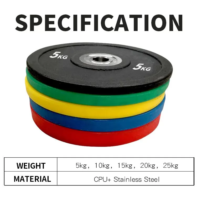 Colored Bumper Plates