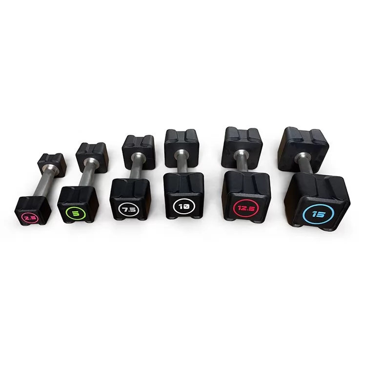 TPU Rubber Coated Dumbbell
