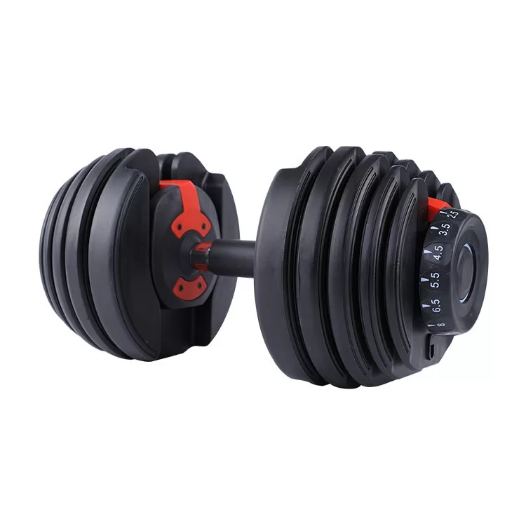 Adjustable Dumbbell with 15 Weight Settings