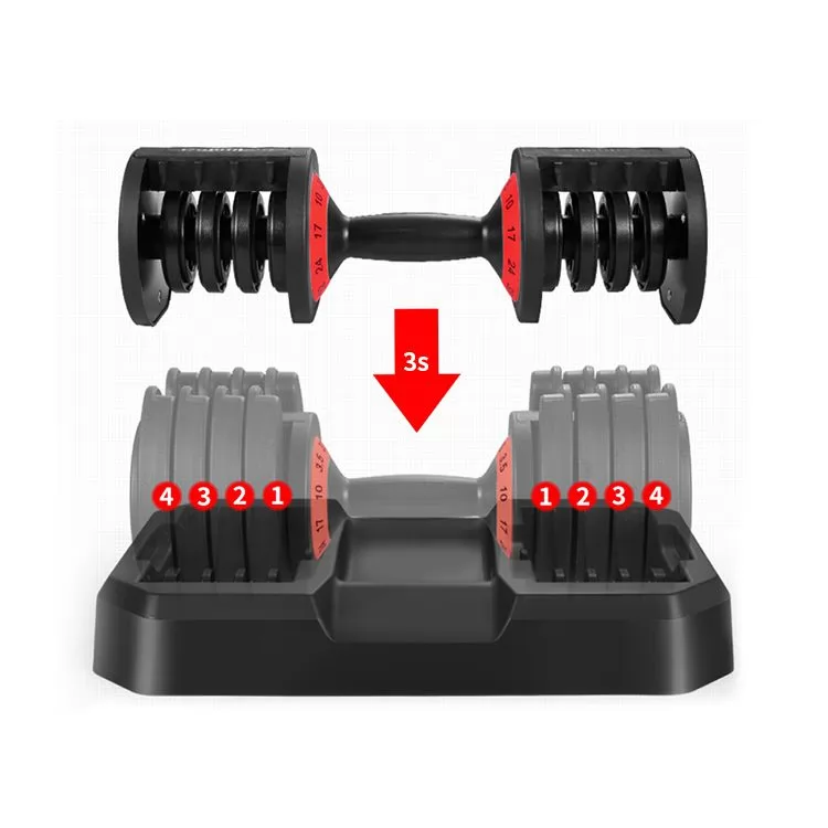 Adjustable Dumbbell with Dial System
