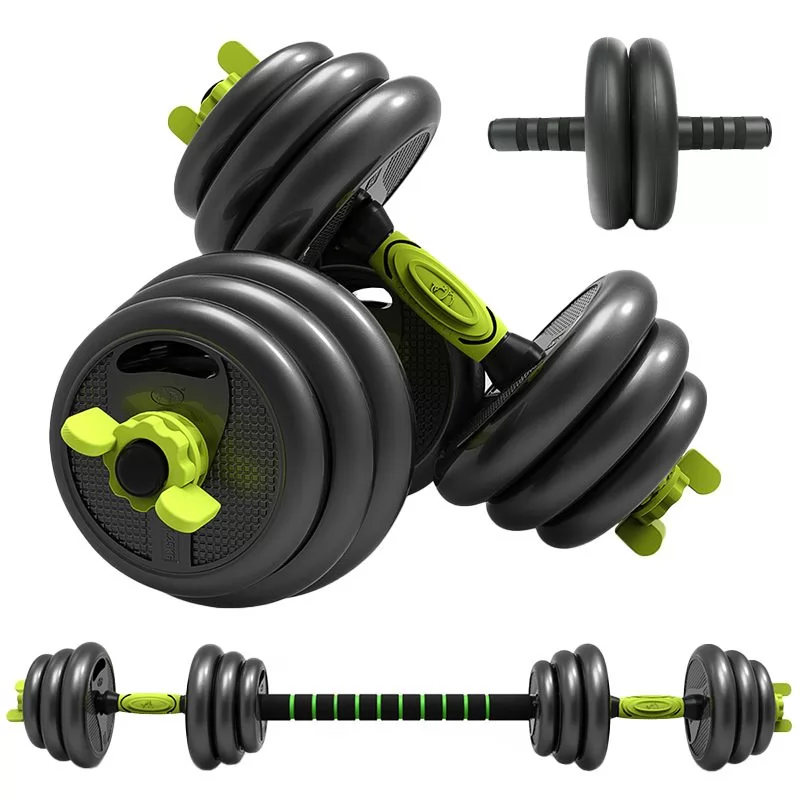 Wholesale Multi-function Rubber Coated Dumbbell