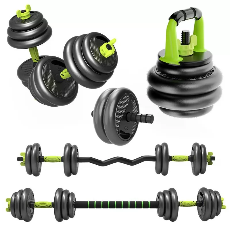 Wholesale Multi-function Rubber Coated Dumbbell