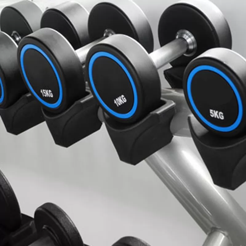 CPU Rubber Coating Dumbbell