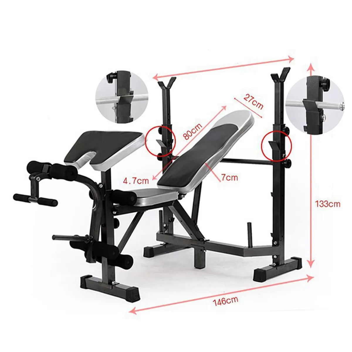 Adjustable Olympic Weight Bench
