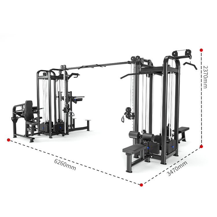 Multi Jungle 8 Stations Machine Gym Equipment
