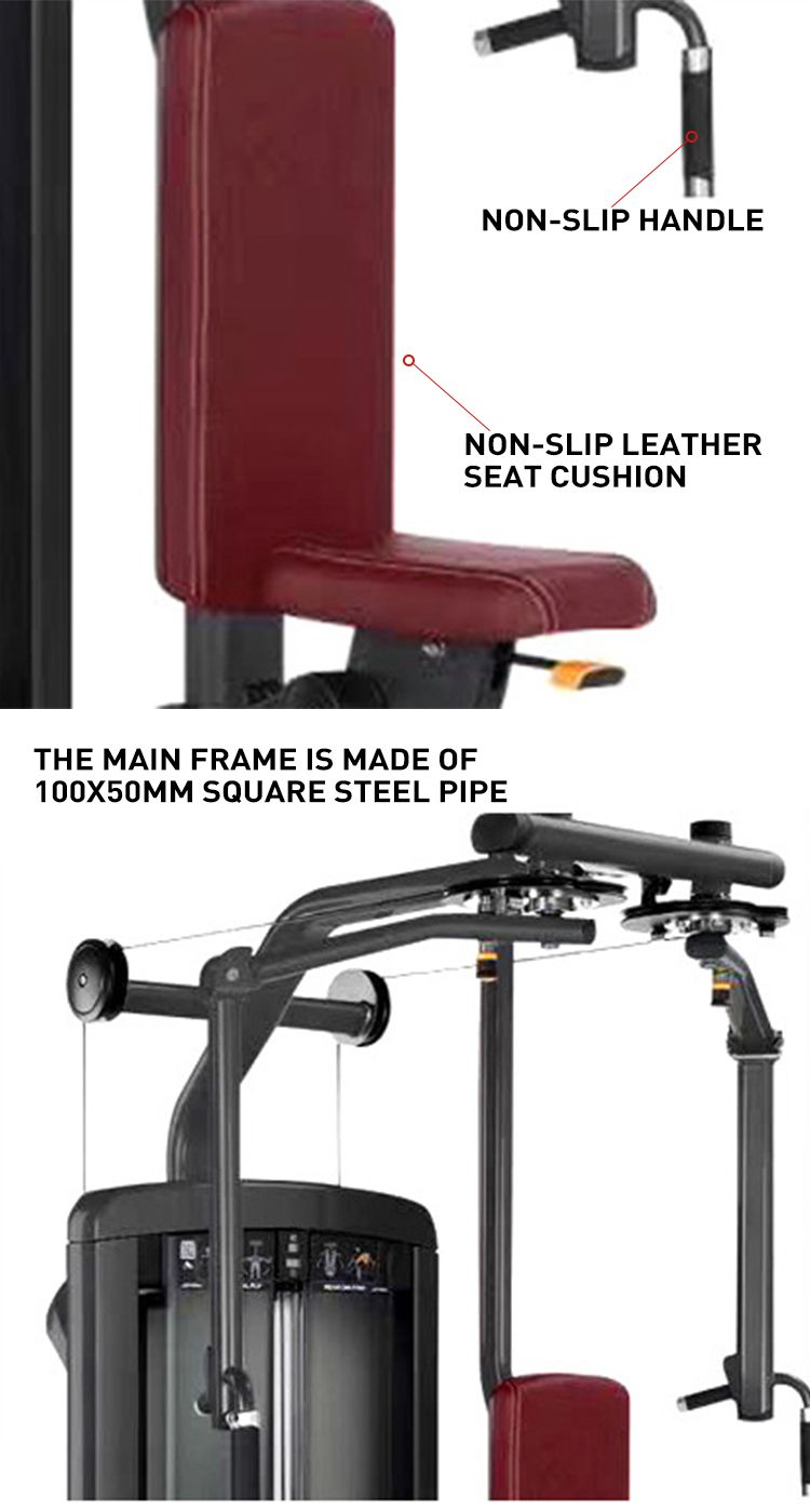 Seated Chest Press Training Fitness Machine