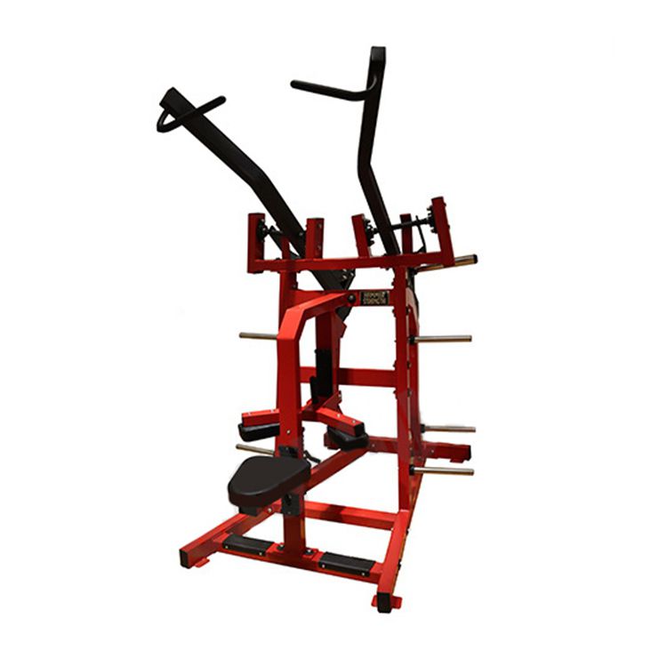 Plate-Loaded Iso-Lateral Wide Pulldown Machine