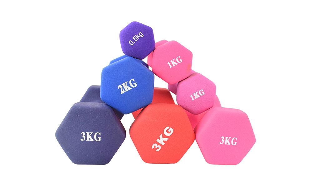 Colorful Neoprene Dumbbell Sets