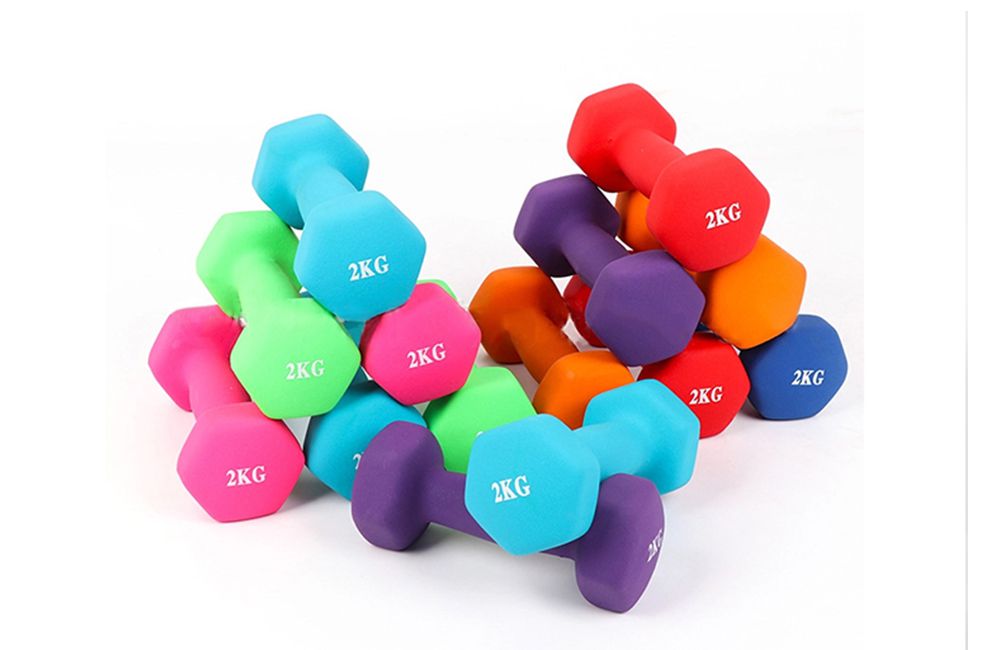 Colorful Neoprene Dumbbell Sets