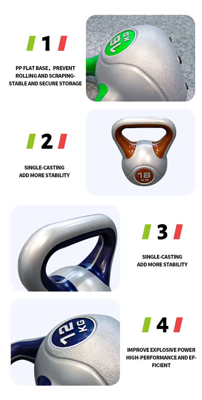 Profesional Cement-Filled Competition Kettlebell