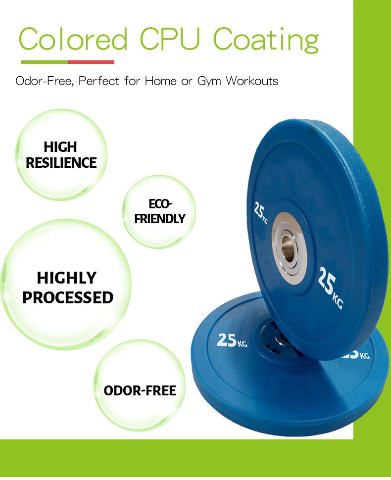 Colored Bumper Plates