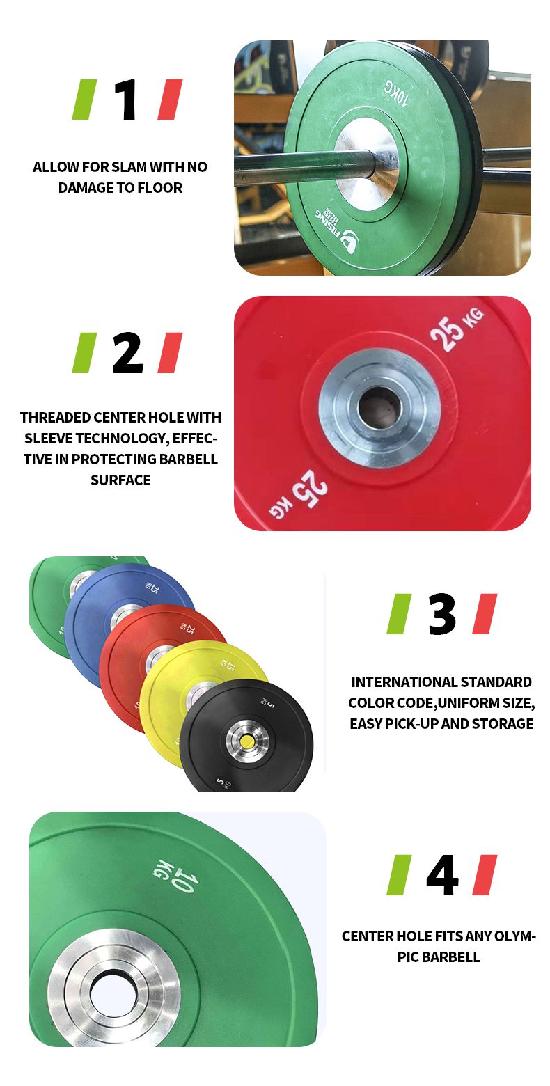 Colored Bumper Plates