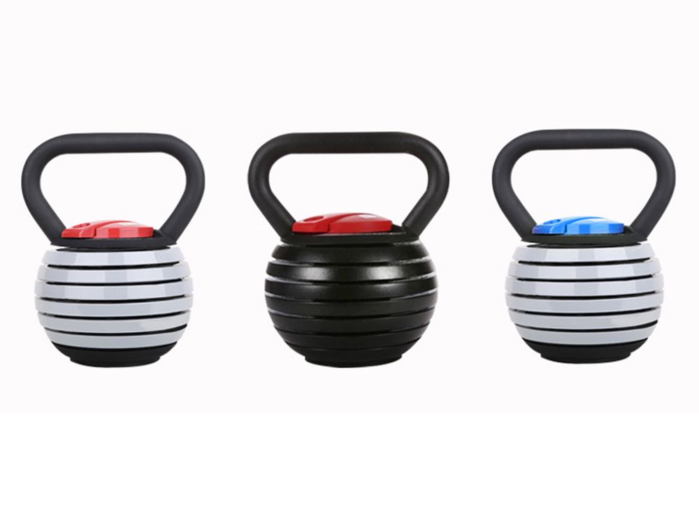 Adjustable Kettlebell Cast Iron and Latex