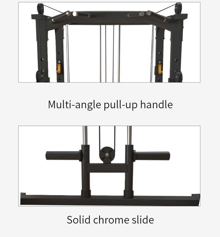 Multifunctional Squats Frame Pulley Machine